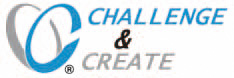 行動理念「Challenge & Create」ロゴマーク